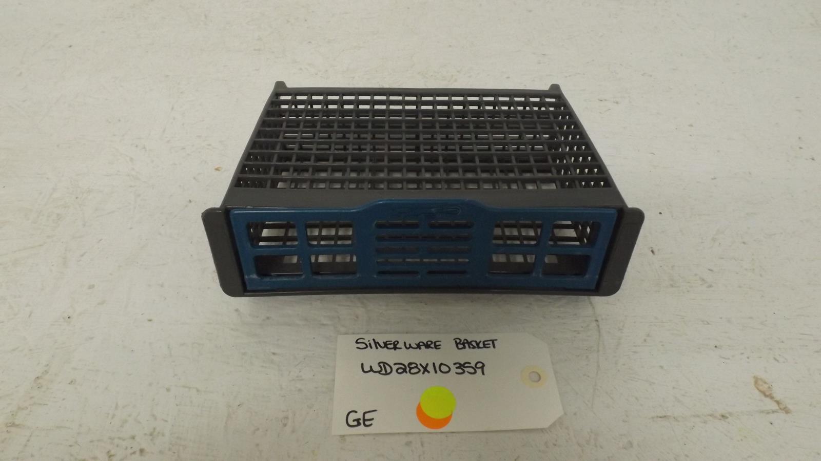 GE DISHWASHER WD28X10359 SILVERWARE BASKET (USED) GE DISHWASHER WD28X10359 SILVERWARE BASKET (USED)